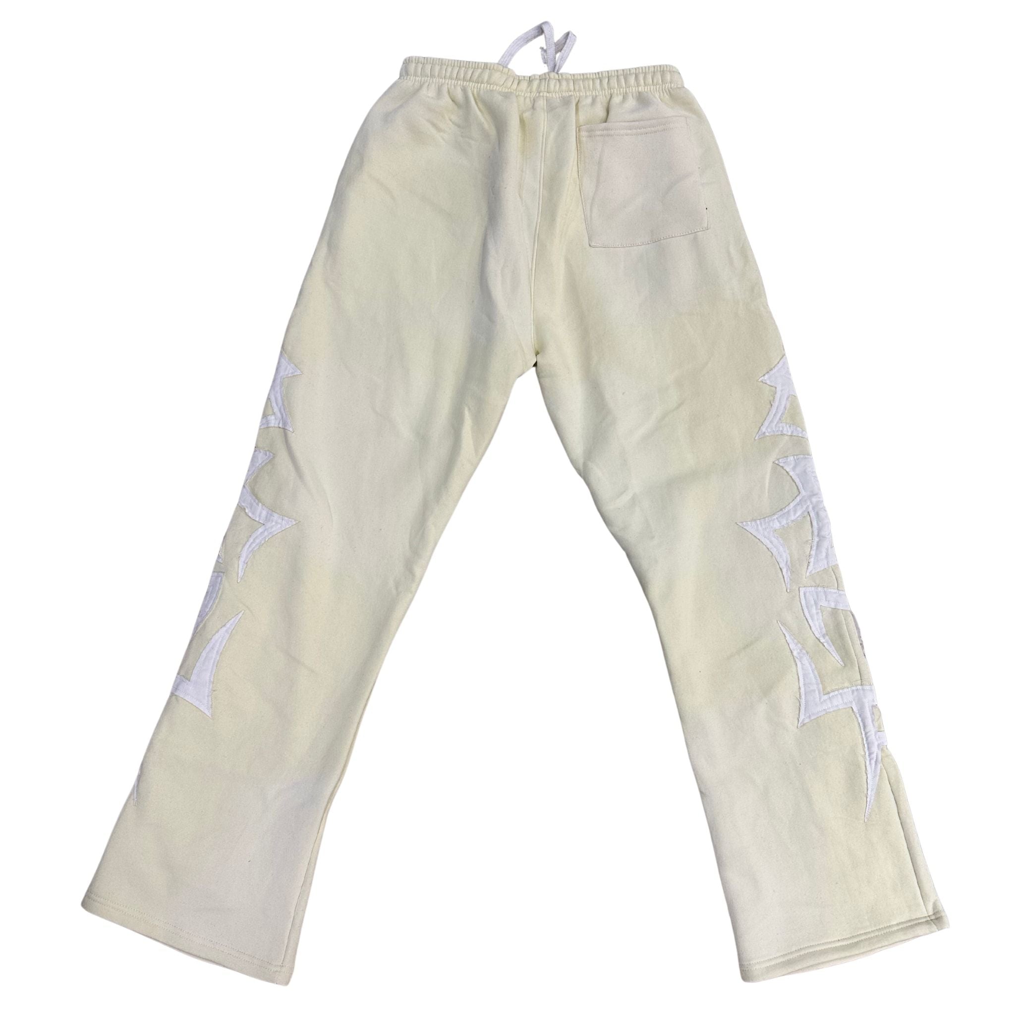 Awoken Dreams V2 Flared Sweatpants Cream