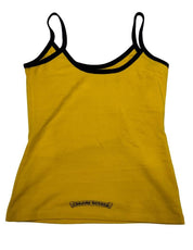 Chrome Hearts Roller Skates Tank Top Yellow - Lightly Used Size M