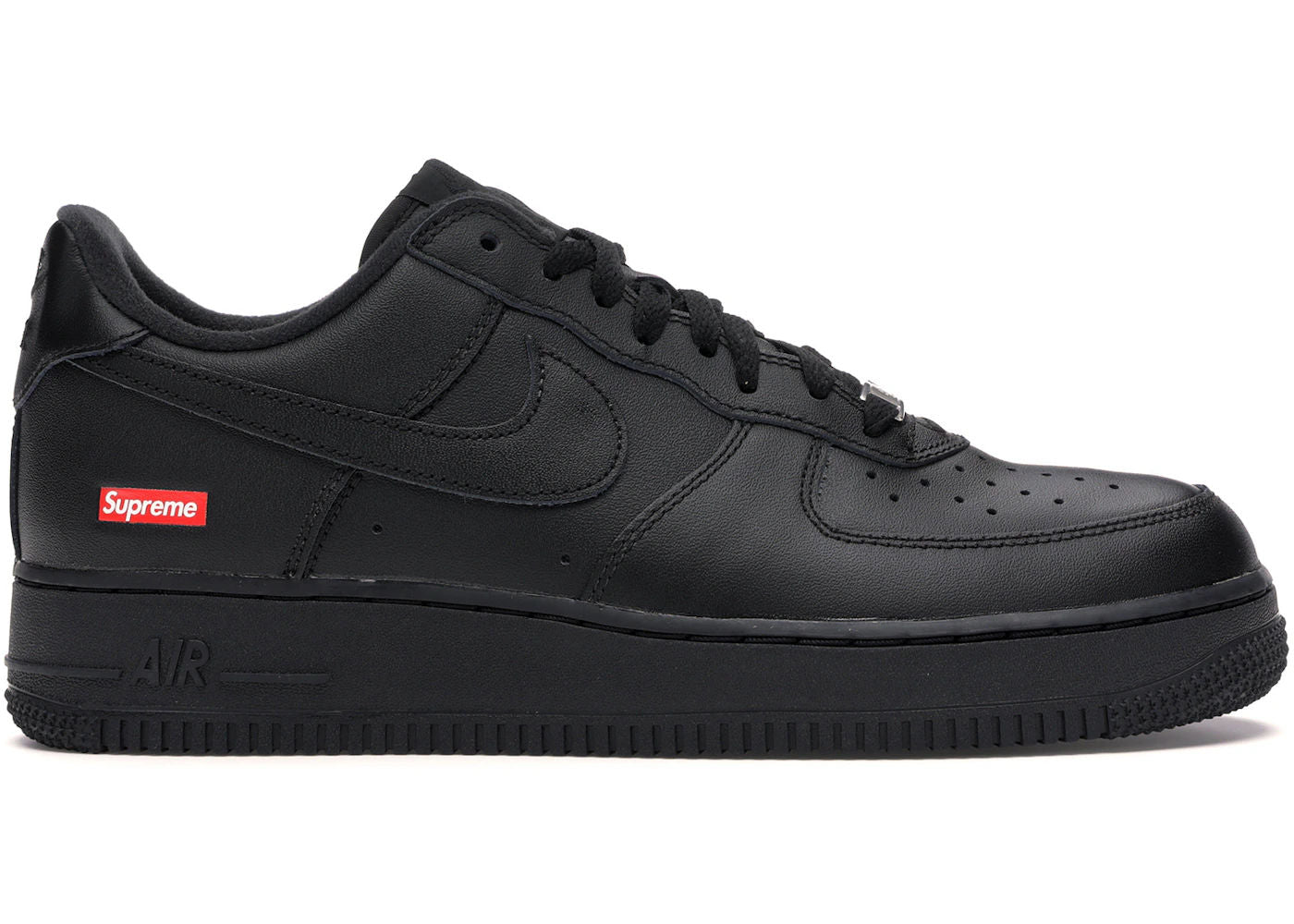 Nike Air Force 1 Low Supreme Black - Pre-Owned Size 12.5