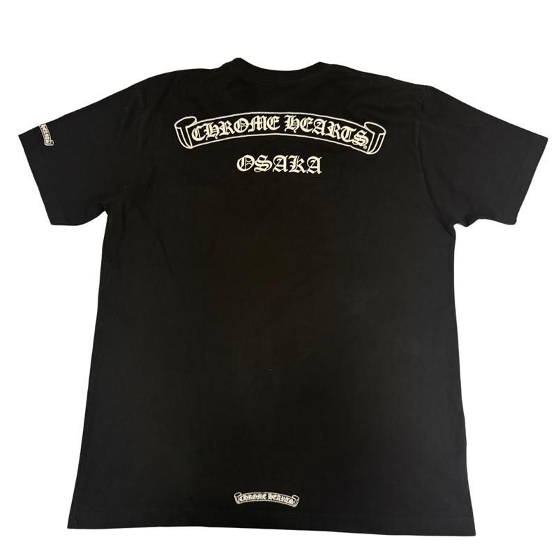 Chrome Hearts Osaka Exclusive Scroll Tee Black - Lightly Used Size XL