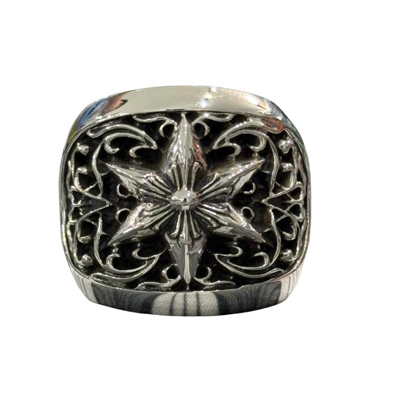Chrome Hearts Classic Oval Star Ring