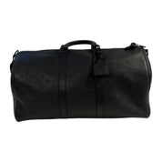 Louis Vuitton Keepall Bandouliere Damier Graphite 55 Black/Graphite - Lightly Used