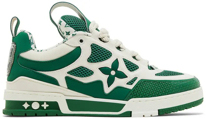 Louis Vuitton LV Skate Sneaker Green White - Pre-Owned Size LV9.5/11M
