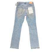 Purple Brand P004 Worn Light Indigo Flare Jeans - Worn Once Size 31