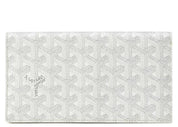 Goyard Richelieu Wallet Goyardine White (Preowned) - Pre-Owned