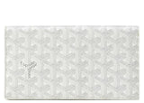 Goyard Richelieu Wallet Goyardine White (Preowned) - Pre-Owned