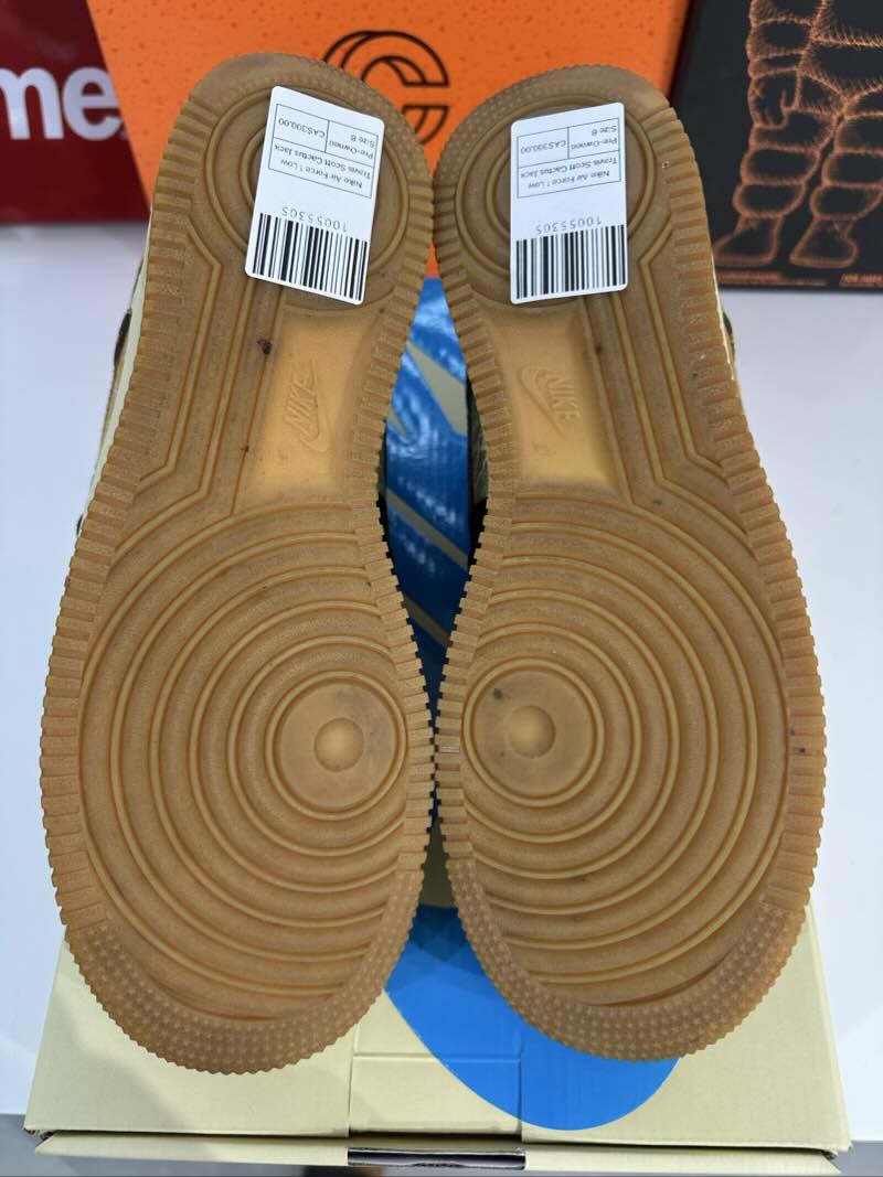 Nike Air Force 1 Low Travis Scott Cactus Jack - Pre-Owned Size 8