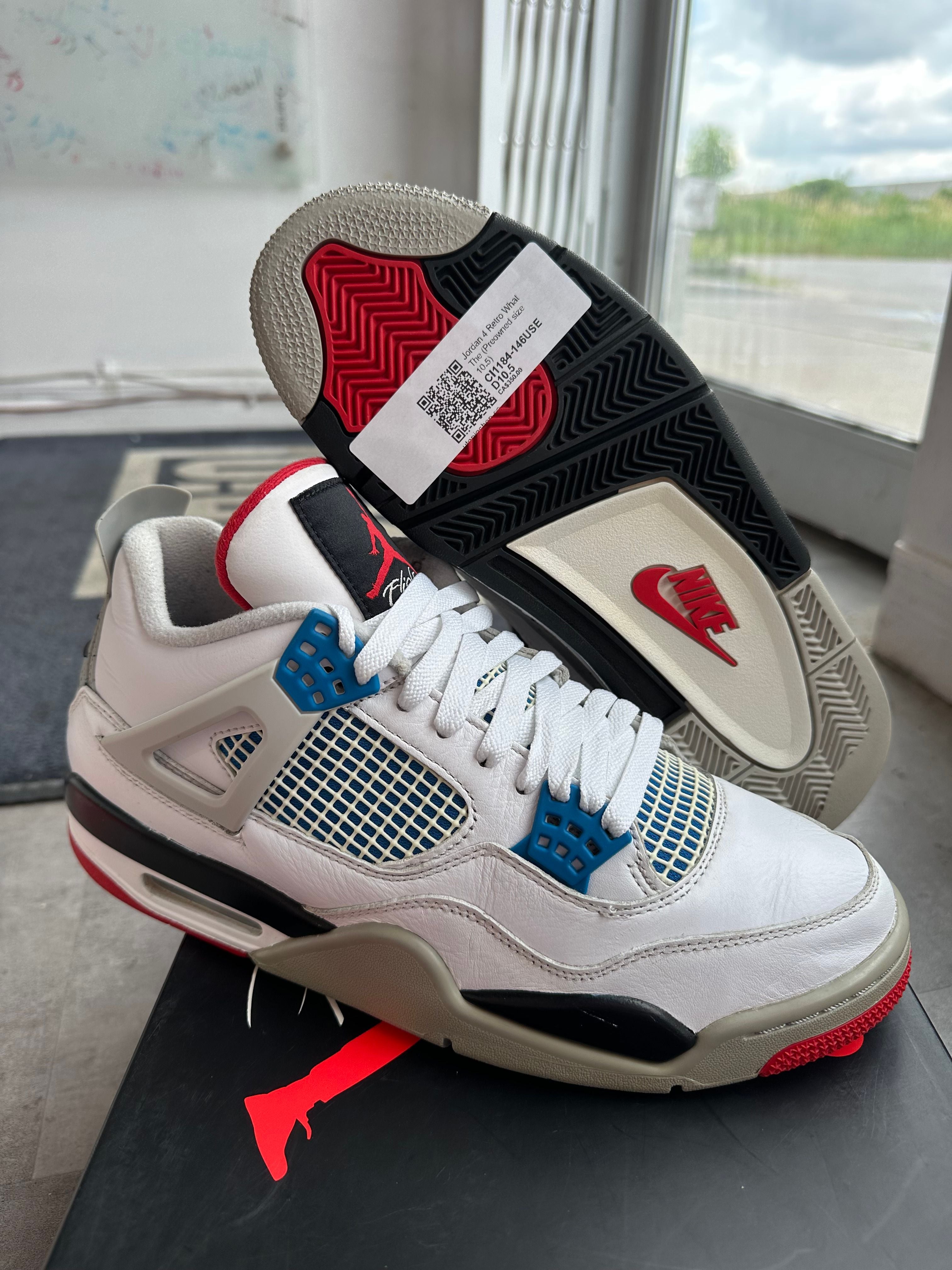 Jordan 4 Retro What The - Pre-Owned Size 10.5