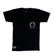 Chrome Hearts Malibu Horseshoe Pocket Tee Black/Silver