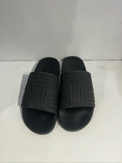 Bottega Veneta Rubber Slides Black - Pre-Owned Size 11M (No Box)