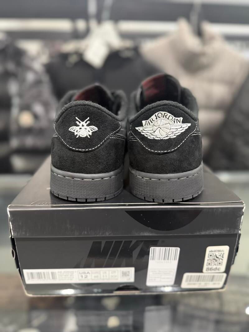 Jordan 1 Retro Low Travis Scott Black Phantom - Pre-Owned Size 12