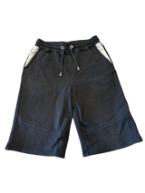 Versace Versus Tape Logo Shorts Black - Pre-Owned Size S