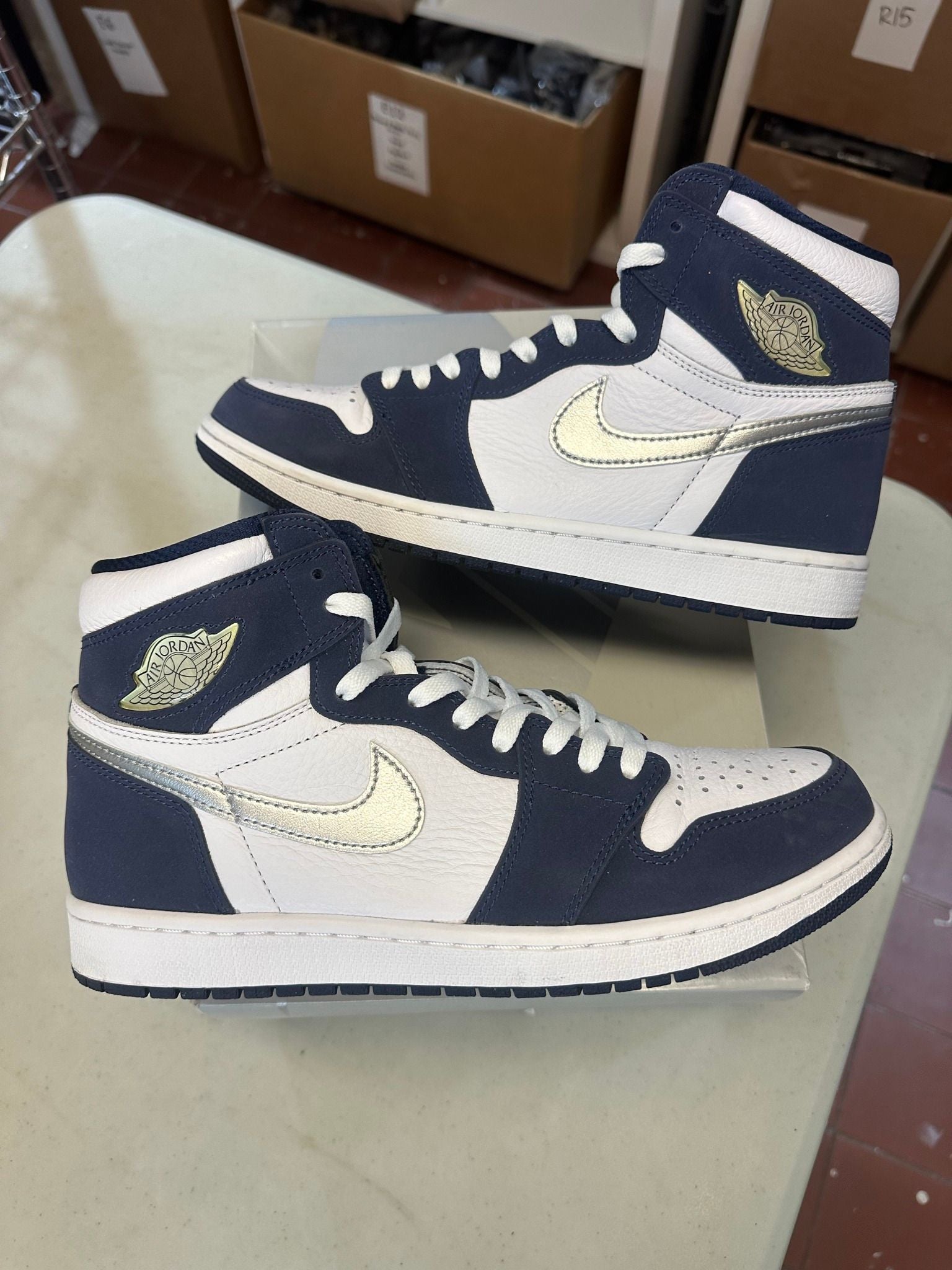 Jordan 1 Retro High CO.JP Japan Midnight Navy (2020) - Pre-Owned Size 10