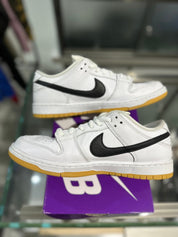 Nike SB Dunk Low Pro White Gum - Pre-Owned Size 9