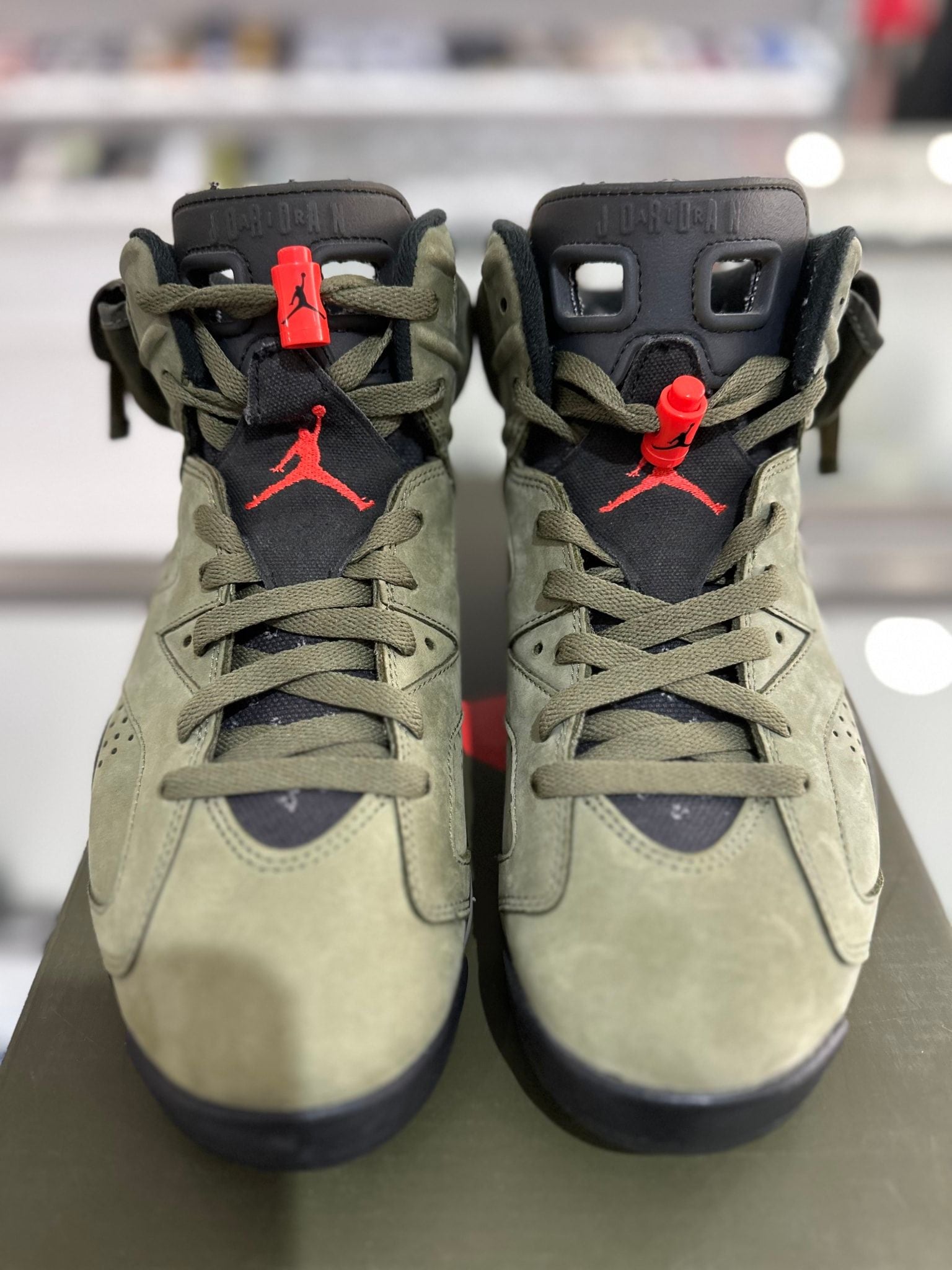 Air Jordan 6 Retro Travis Scott (Preowned Size 8.5) - Pre-Owned