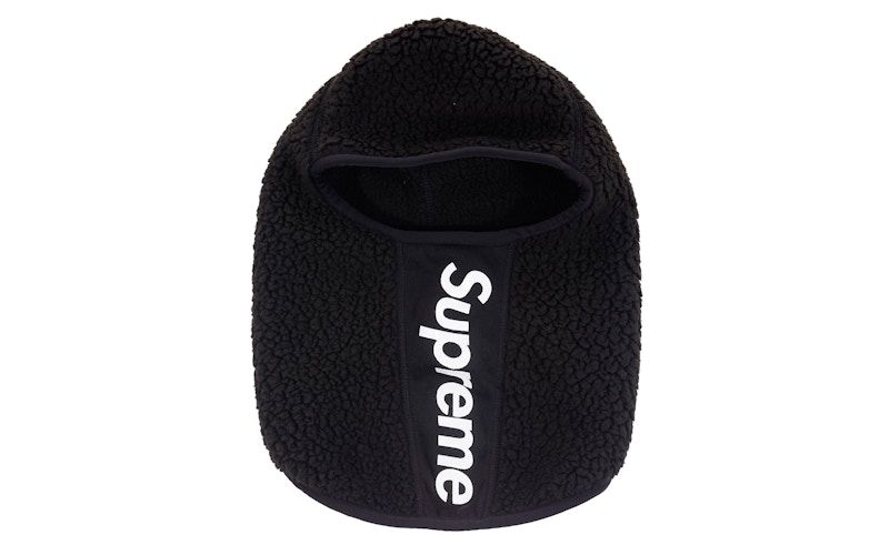 Supreme Polartec Deep Pile Balaclava Black (Preowned) - Pre-Owned