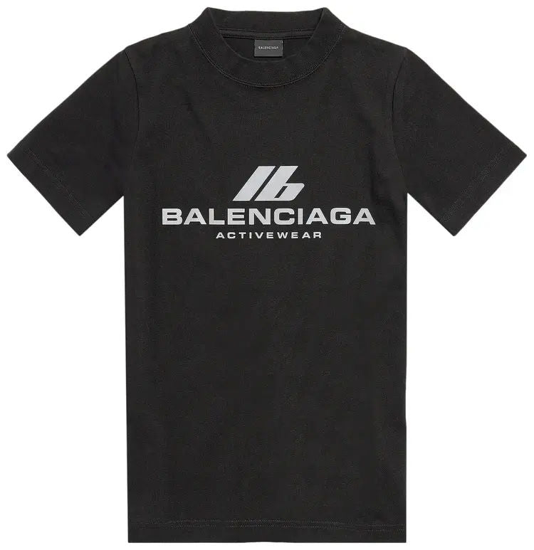 Balenciaga Activewear Tee Black