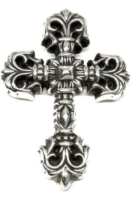 Chrome Hearts Filigree Cross Pendant (Lightly Used) - Pre-Owned