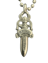 Chrome Hearts #5 Dagger Charm Pendant - Lightly Used
