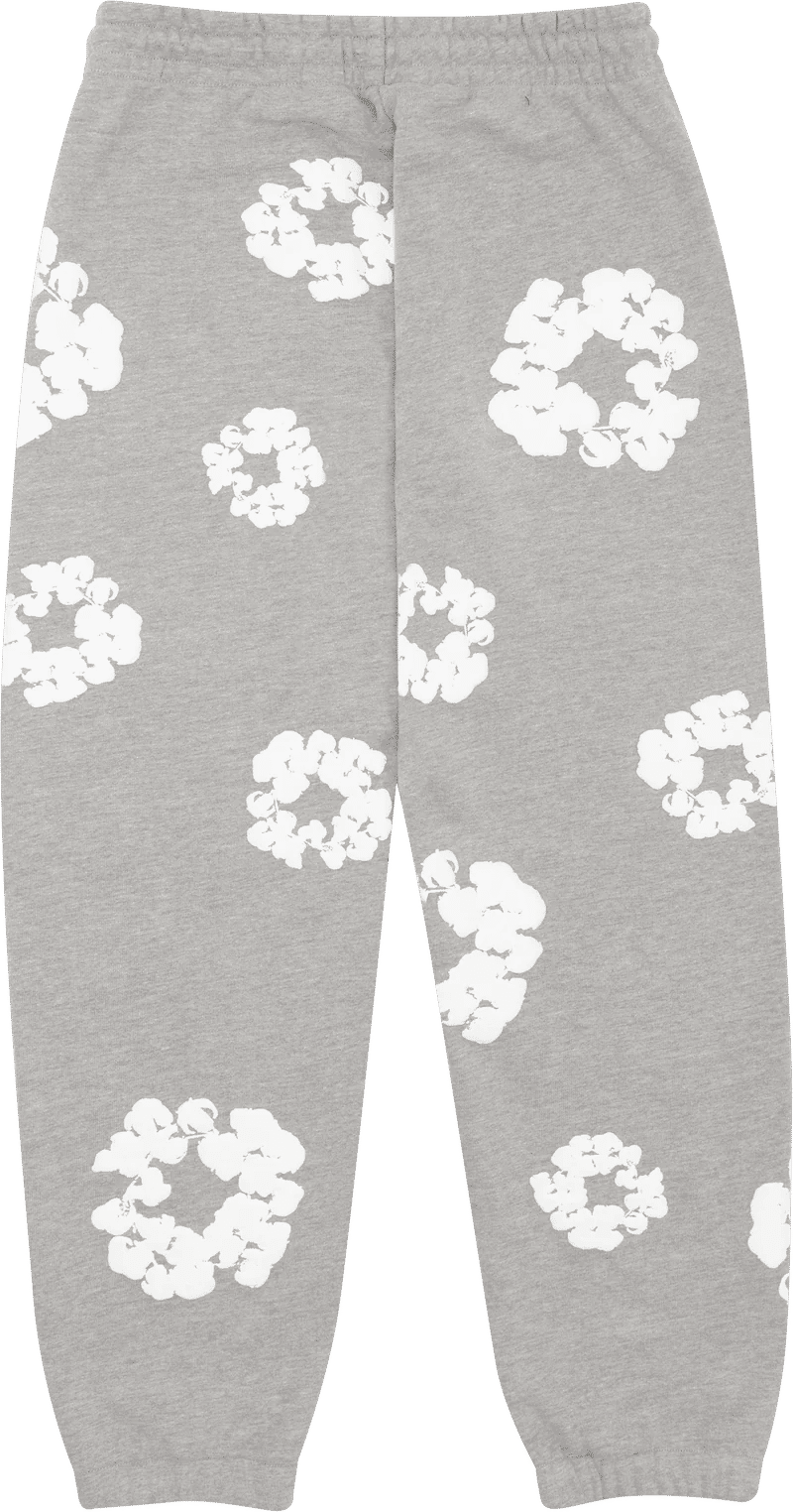 Denim Tears The Cotton Wreath Sweatpants Grey