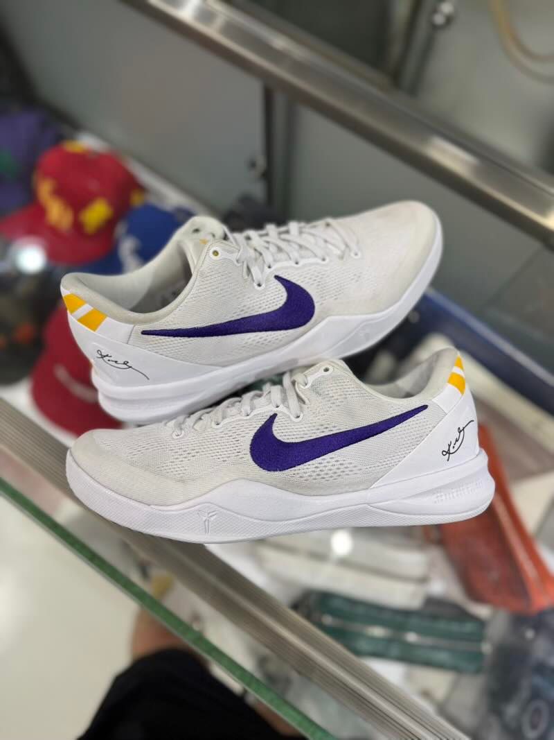 Nike Kobe 8 Protro Lakers Home - Pre-Owned Size 9.5 (No original box)