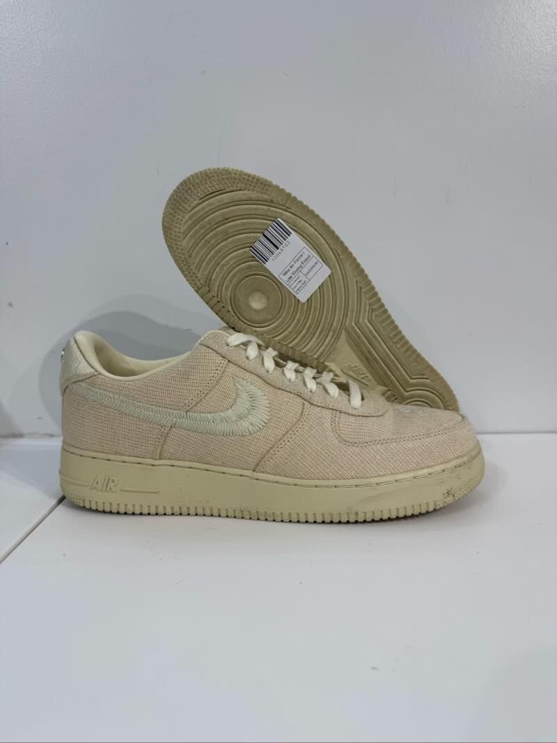 Nike Air Force 1 Low Stussy Fossil - Pre-Owned Size 11 (No original box)