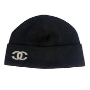 Chanel Cashmere Beanie Black - Lightly Pre-Owned