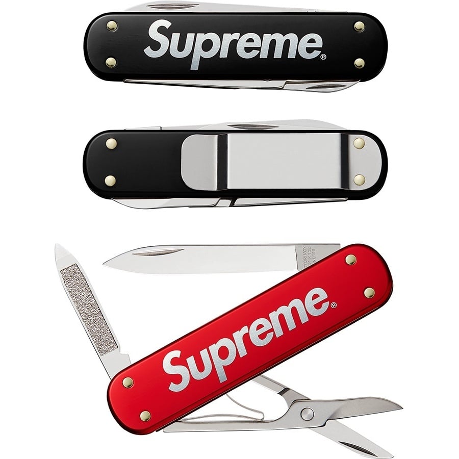 Supreme FW15 Victorinox Money Clip Red