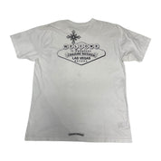 Chrome Hearts Las Vegas Exclusive Sign Outline T-Shirt White - Lightly Used Size XXL