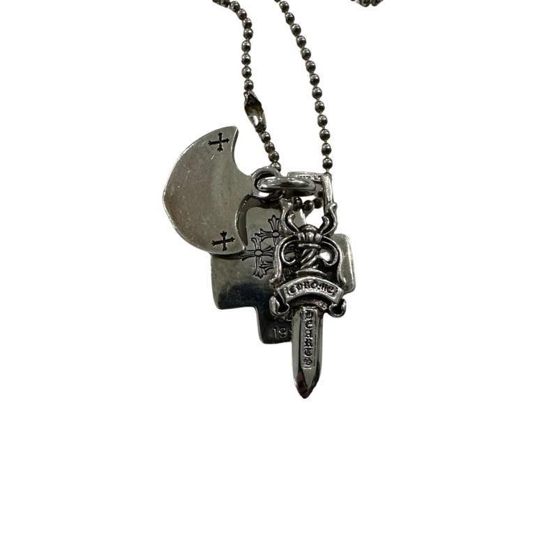 Chrome Hearts Lucky Trinkets w/ Ball Chain Necklace (28 Inches) - Lightly Used