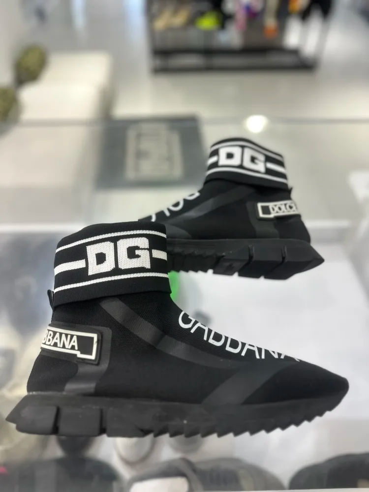 Dolce & Gabbana Sorrento High Top Sneakers - Pre-Owned Size 11 (No original box)