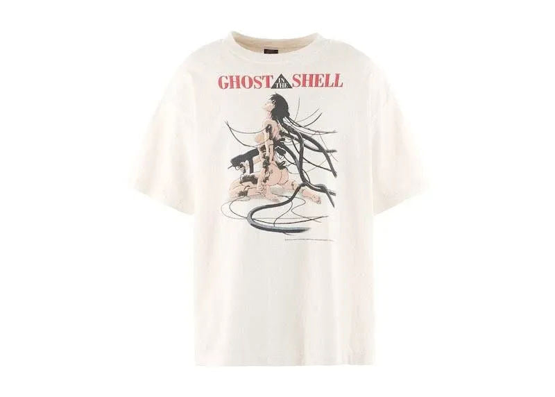 Saint Michael Ghost In The Shell T-Shirt White