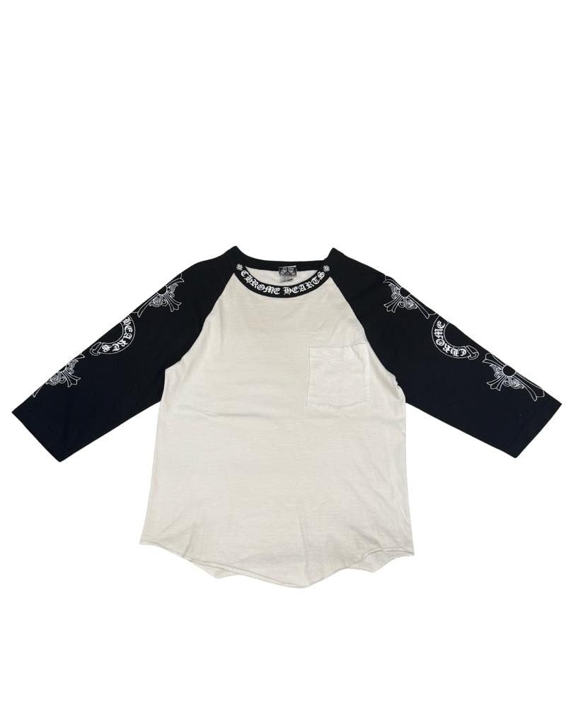 Vintage Chrome Hearts Soap & Water Raglan Baseball Shirt - Lightly Used Size S
