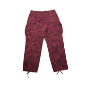 Supreme Stone Island Reactive Ice Camo Ripstop Cargo Pant Red - Pre-Owned Size 36