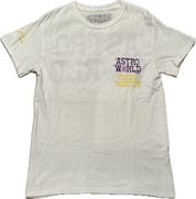 Travis Scott Astroworld LA Exclusive T-Shirt White (Preowned) - Pre-Owned Size S