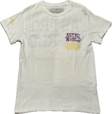 Travis Scott Astroworld LA Exclusive T-Shirt White (Preowned) - Pre-Owned Size S