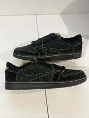 Jordan 1 Retro Low Travis Scott Black Phantom - Pre-Owned Size 10M (No Original Box)