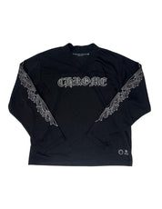 Chrome Hearts Stadium Mesh L/S Jersey Black - Pre-Owned Size M