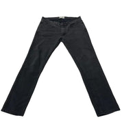 Acne Studios Max Used Black Cash Stonewash Denim Jeans - Pre-Owned Size 32