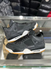 Jordan 4 Retro Laser Black Gum - Pre-Owned Size 11.5 (No original box)