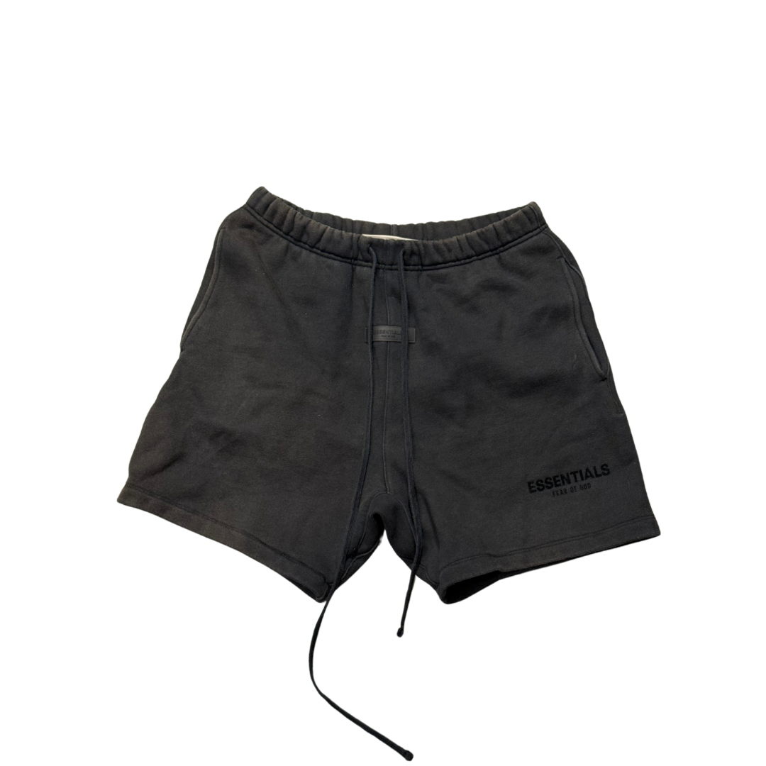 Fear of God Essentials Shorts (SS22) Black/Stretch Limo (Preowned)