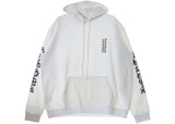 Chrome Hearts Vertical Logo Hoodie White - Pre-Owned Size XS