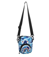 BAPE ABC Camo Shark Mini Bag Blue