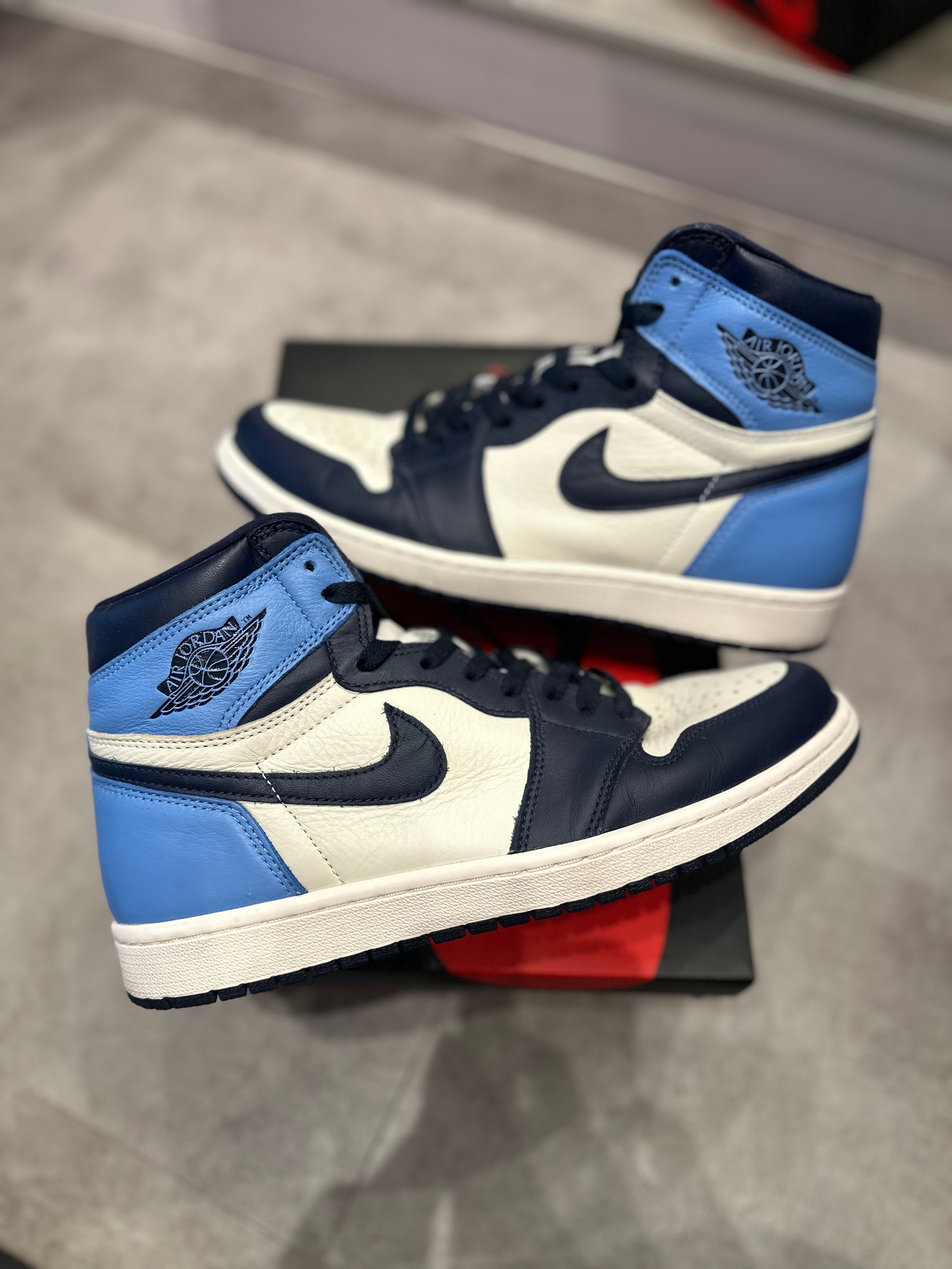 Jordan 1 Retro High Obsidian - Pre-Owned Size 10.5