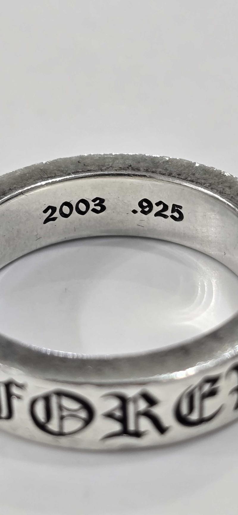 Chrome Hearts Forever Ring - Pre-Owned Size 11.5