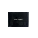 Balenciaga Cash Folded Card Holder with Bill Slot