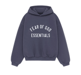 Fear of God Essentials Kids Fleece Hoodie Marine