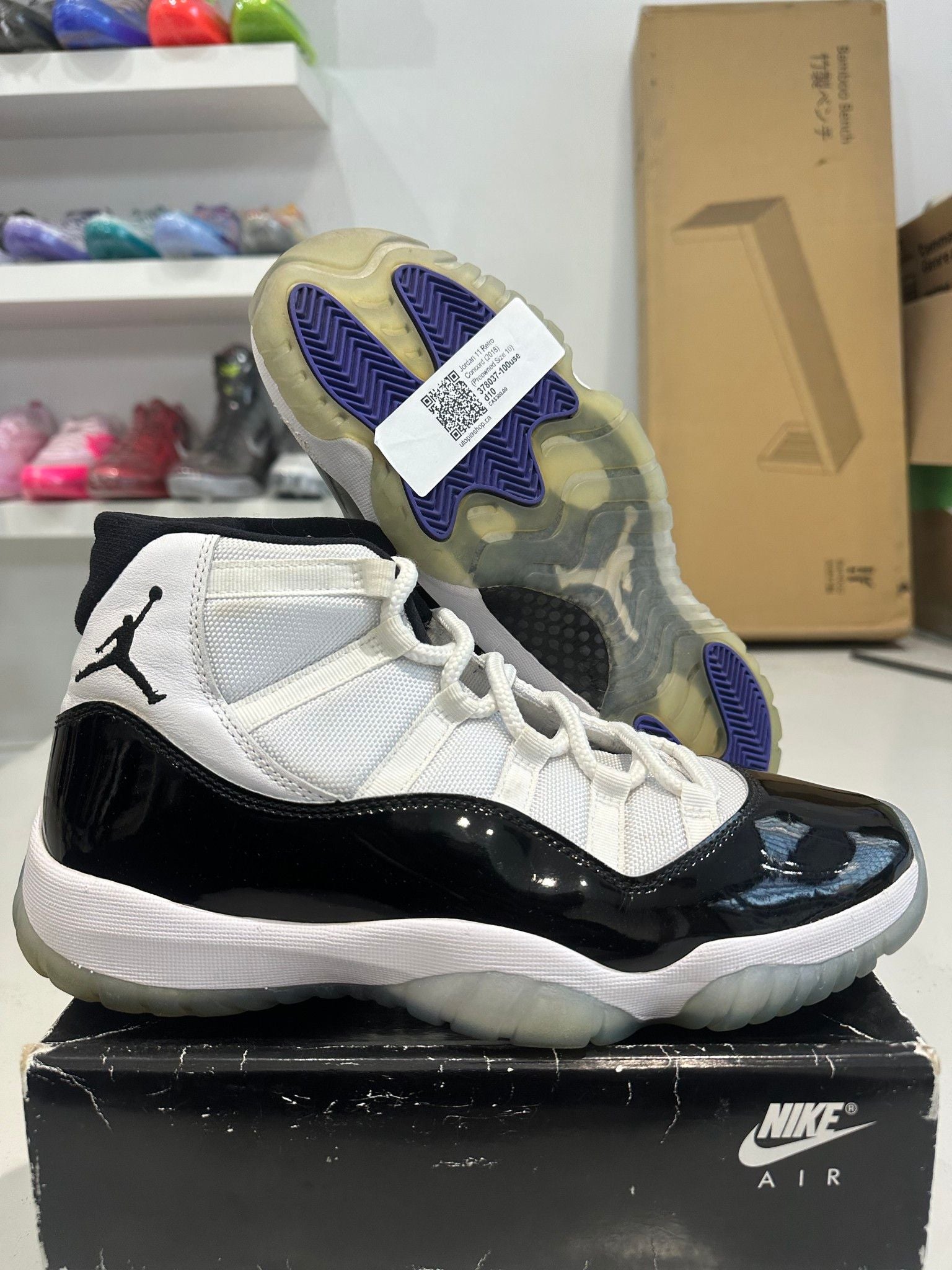 Jordan 11 Retro Concord (2018) - Pre-Owned Size 10