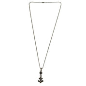 Chrome Hearts One Ball Fleur Pendant w/ 24in Ball Chain - Lightly Used