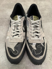 Valentino Garavani Rockrunner Camouflage Monochrome - Pre-Owned Size 14 (No original box)